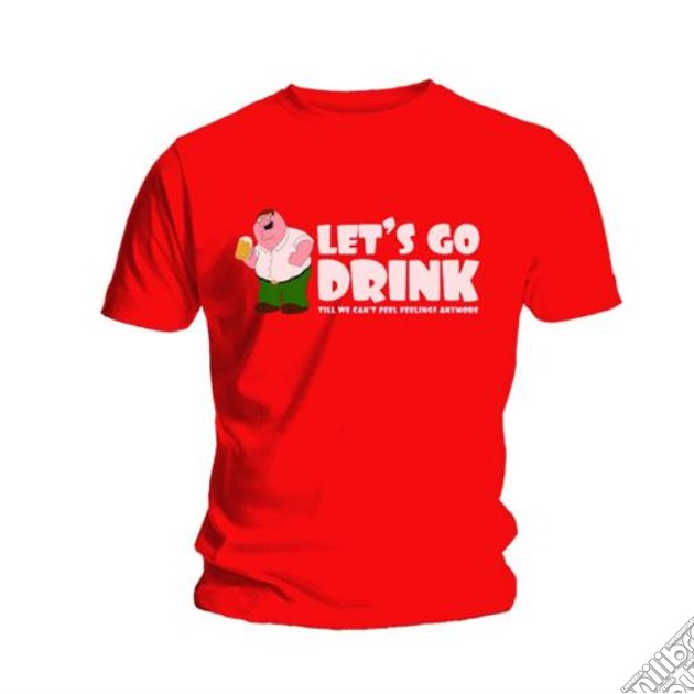 Family Guy - Lets Go Drink (Unisex Tg. S) gioco di Rock Off