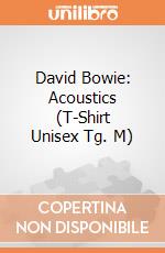 David Bowie: Acoustics (T-Shirt Unisex Tg. M) gioco di Rock Off