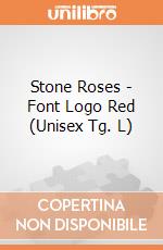 Stone Roses - Font Logo Red (Unisex Tg. L) gioco di Rock Off