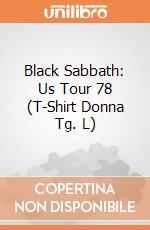 Black Sabbath: Us Tour 78 (T-Shirt Donna Tg. L) gioco di Rock Off