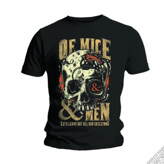 Of Mice & Men - Leave Out All Our Skeletons (Unisex Tg. S) gioco di Rock Off