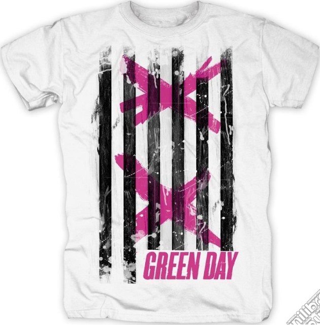 Green Day - Double X Stripes (Unisex Tg. XL) gioco di Rock Off