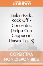 Linkin Park: Rock Off - Concentric (Felpa Con Cappuccio Unisex Tg. S) giochi