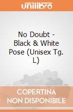 No Doubt - Black & White Pose (Unisex Tg. L) gioco di Rock Off