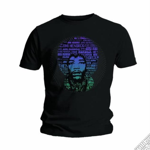 Jimi Hendrix: Afro Speech (T-Shirt Unisex Tg. L) gioco di Rock Off