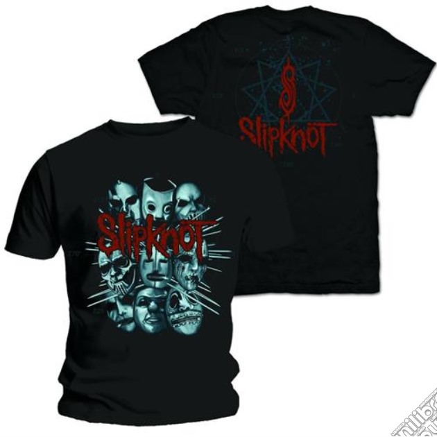 Slipknot - Masks 2 (Unisex Tg. L) gioco di Rock Off