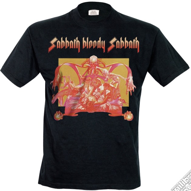 Black Sabbath: Sabbath Bloody Sabbath Black (T-Shirt Unisex Tg. S) gioco di Rock Off