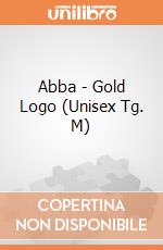 Abba - Gold Logo (Unisex Tg. M) gioco di Rock Off