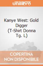 Kanye West: Gold Digger (T-Shirt Donna Tg. L) gioco di Rock Off