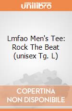 Lmfao Men's Tee: Rock The Beat (unisex Tg. L) gioco di Rock Off