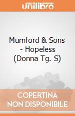 Mumford & Sons - Hopeless (Donna Tg. S) gioco di Rock Off