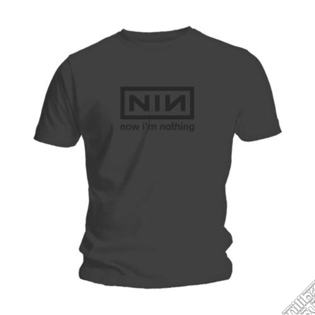 Nine Inch Nails: Now I'm Nothing Black (T-Shirt Unisex Tg. S) gioco di Rock Off