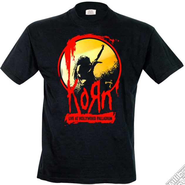 Korn - Stage (T-Shirt Uomo S) gioco di Rock Off