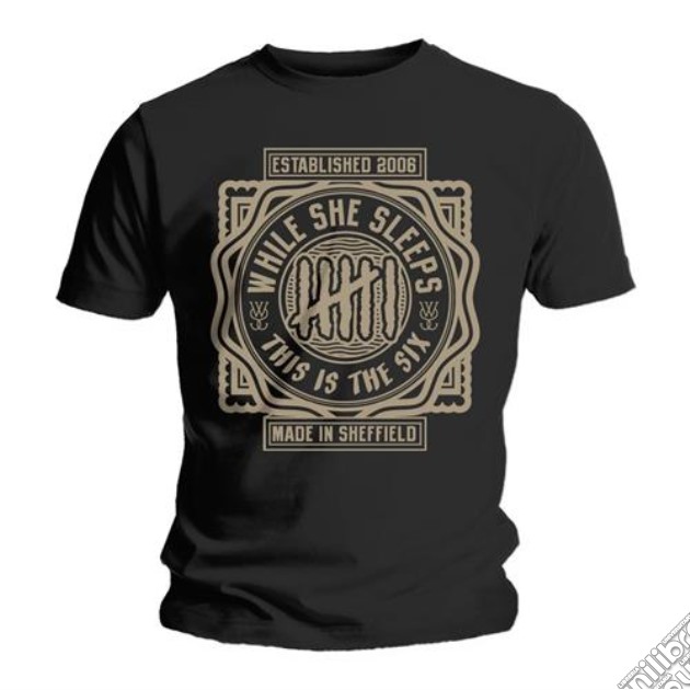While She Sleeps - This Is The Six (Unisex Tg. M) gioco di Rock Off