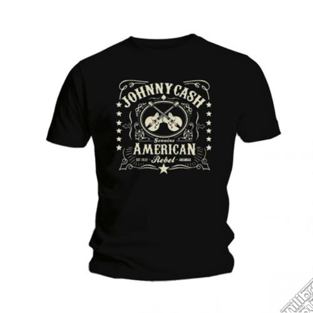 Johnny Cash: American Rebel (T-Shirt Unisex Tg. M) gioco di Rock Off