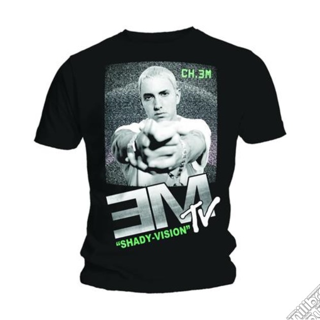 Eminem: Em Tv (T-Shirt Unisex Tg. S) gioco di Rock Off