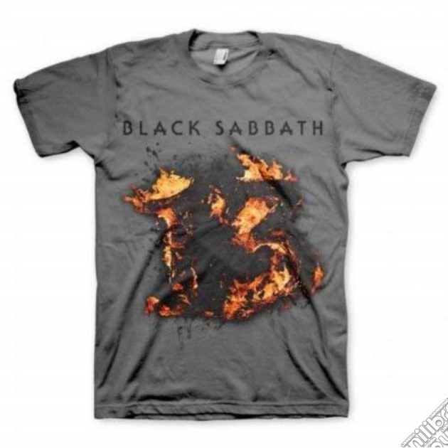 Black Sabbath - 13 Fire Mens Large gioco