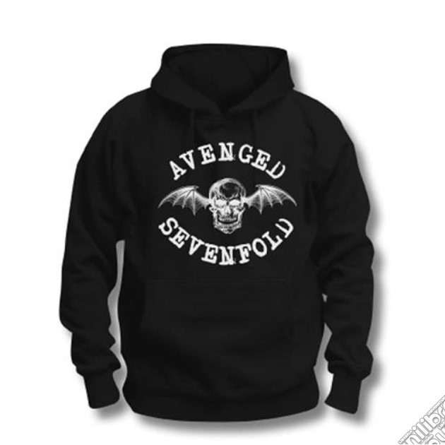 Avenged Sevenfold: Logo (Felpa Con Cappuccio Unisex Tg. XL) gioco di Rock Off