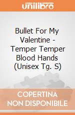 Bullet For My Valentine - Temper Temper Blood Hands (Unisex Tg. S) gioco di Rock Off