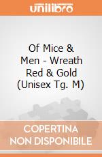 Of Mice & Men - Wreath Red & Gold (Unisex Tg. M) gioco di Rock Off