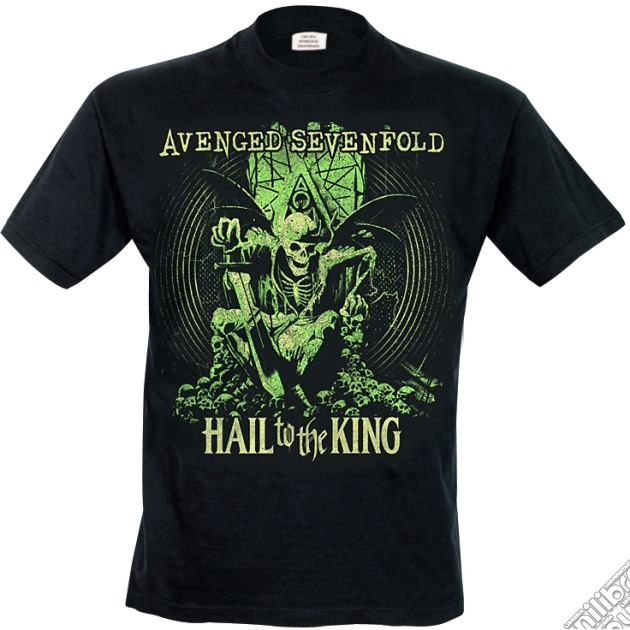 Avenged Sevenfold: En Vie Black (T-Shirt Unisex Tg. S) gioco di Rock Off