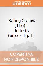 Rolling Stones (The) - Butterfly (unisex Tg. L) gioco di Rock Off