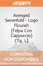 Avenged Sevenfold - Logo Flourish (Felpa Con Cappuccio) (Tg. L) gioco di Rock Off