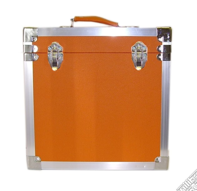 Vinyl Accessories: Orange - 50 Lp Record Storage Carry Case gioco di Steepletone