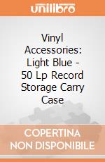 Vinyl Accessories: Light Blue - 50 Lp Record Storage Carry Case gioco di Steepletone