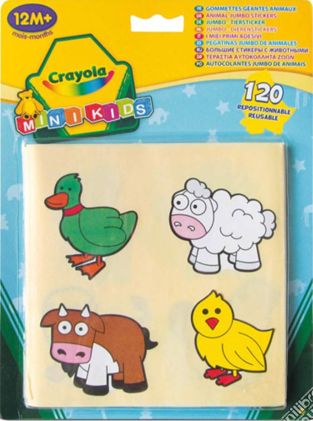 Crayola - Crayola Mini Kids - Stickers Dieren gioco di CREA