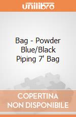 Bag - Powder Blue/Black Piping 7