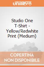 Studio One T-Shirt - Yellow/Redwhite Print (Medium) gioco
