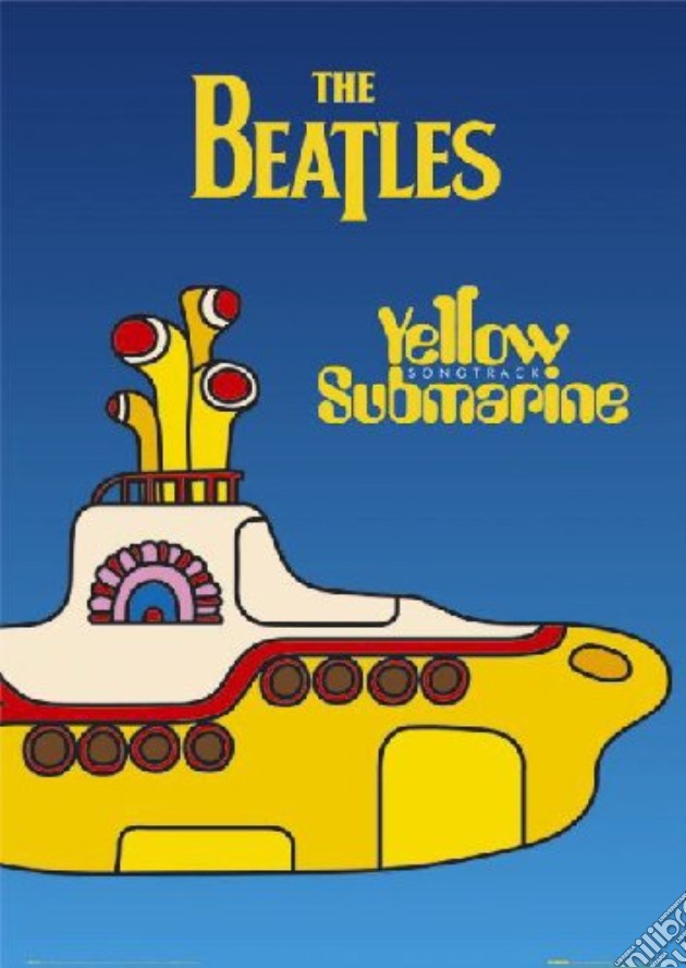 Beatles (The): Gb Eye - Yellow Submarine (Poster 91,5X61 Cm) gioco di GB Eye