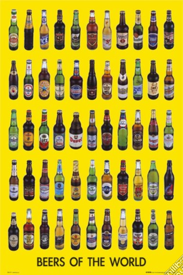 Beers Of The World 2 (Poster Maxi 61x91,5 Cm) gioco di GB Eye