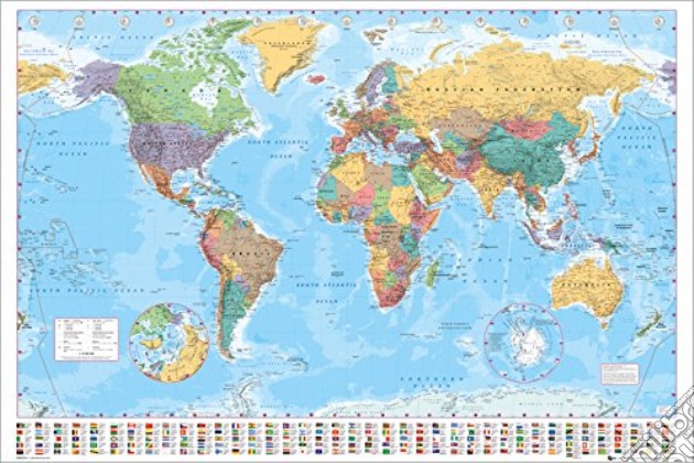 World Map - 2015 (Poster Maxi 61x91,5 Cm) gioco di GB Eye