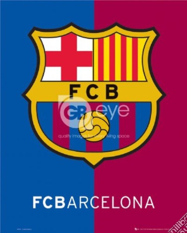 Barcelona - Crest (Poster Mini 40x50 Cm) gioco di GB Eye