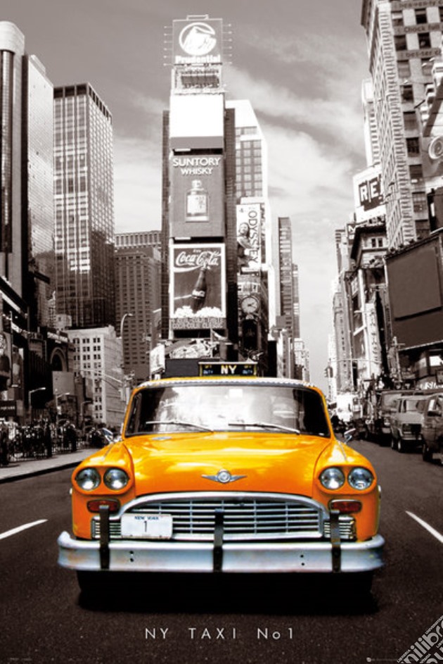 New York - Taxi No 1 (Poster Maxi 61x91,5 Cm) gioco di GB Eye