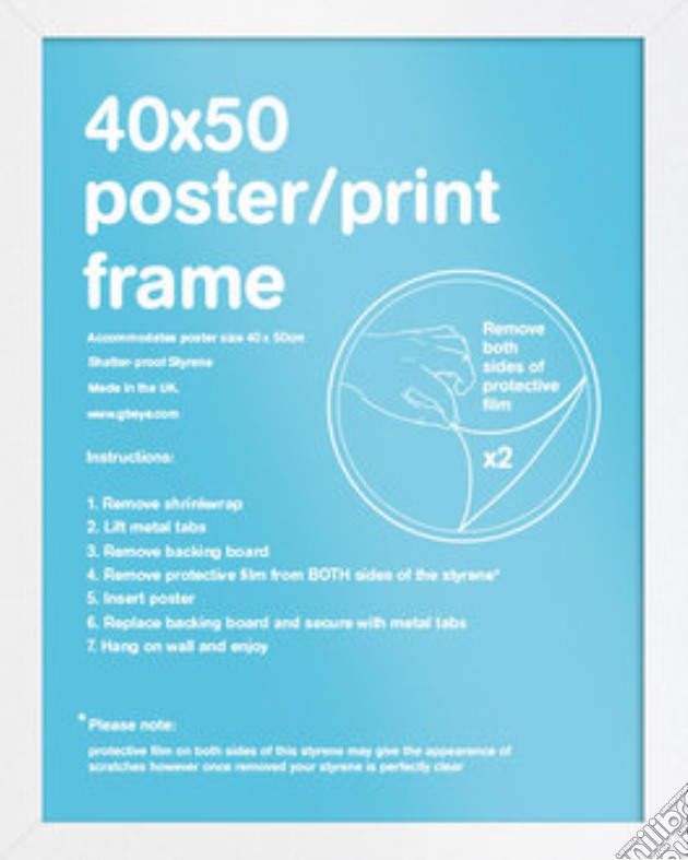 Gb White Frame - Mini - 40x50cm - Eton (Cornice) gioco
