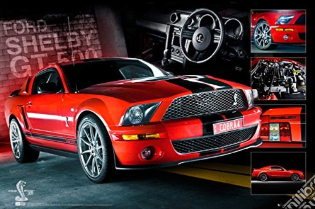 Easton - Red Mustang Gt500 (Poster Maxi 61x91,5 Cm) gioco di GB Eye