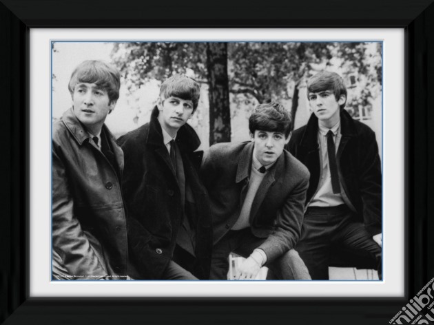 The Beatles - Pose - Framed Photo 30x40 Cm gioco
