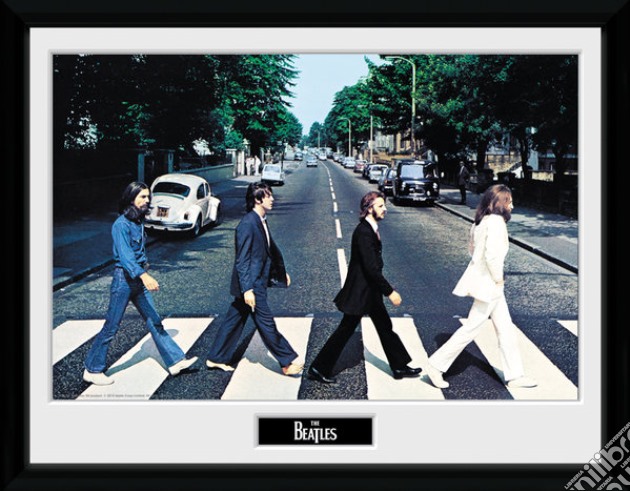 The Beatles - Abbey Road - Framed Photo 30x40 Cm gioco