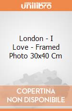 London - I Love - Framed Photo 30x40 Cm gioco