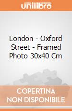 London - Oxford Street - Framed Photo 30x40 Cm gioco
