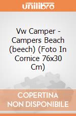 Vw Camper - Campers Beach (beech) (Foto In Cornice 76x30 Cm) gioco