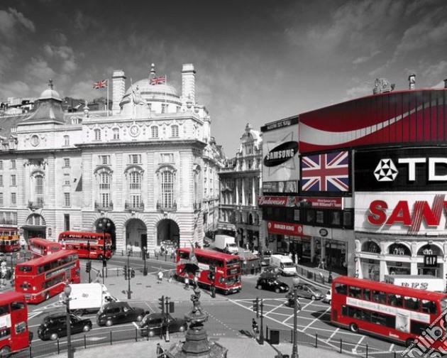 London - Piccadilly Circus (Poster Mini 40x50 Cm) gioco di GB Eye