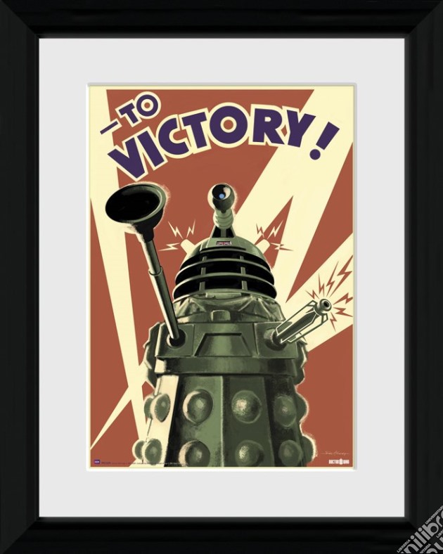 Doctor Who - Victory - Framed Photo 30x40 Cm gioco