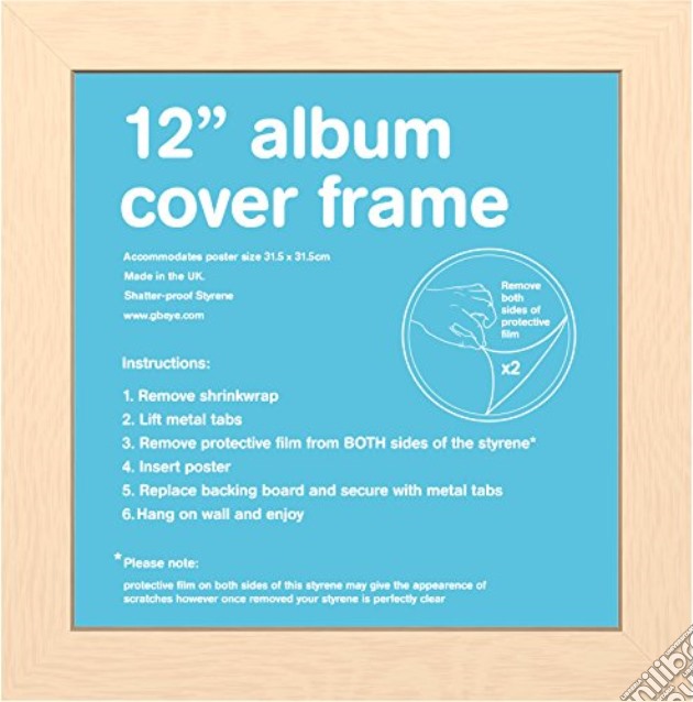 Album Cover Frame - Beech (album Cover Frame) gioco di Import