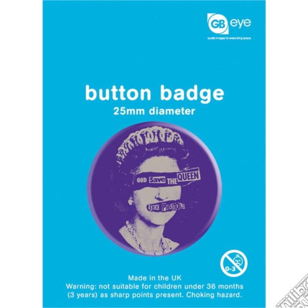 Sex Pistols - God Save The Queen (Button Badge) gioco