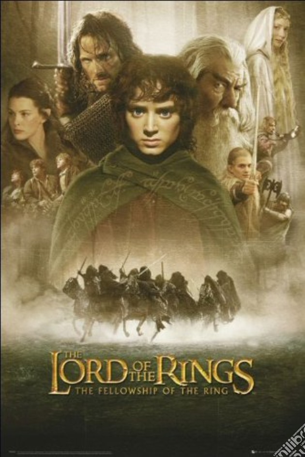 Lord Of The Rings (The): GB Eye - Fellowship Of The Ring 1 Sheet (Poster Maxi 61x91,5 Cm) gioco di GB Eye