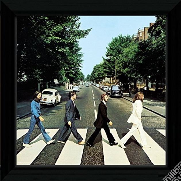 Beatles (The) - Abbey Road (Foto In Cornice 30x30 Cm) gioco